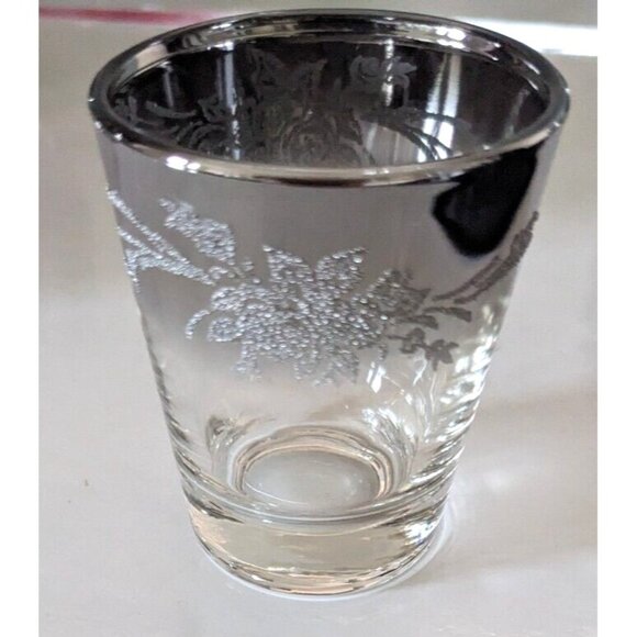 MCM Set Of 6 Dorothy Thorpe Whiskey Brandy Glass Tumbler+ 6 Shots Sandblasted - Picture 15 of 15